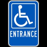 Accessible Entrance Sign